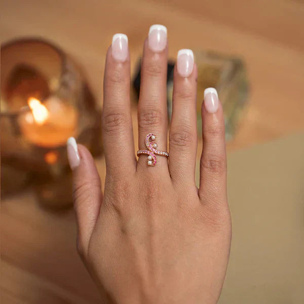 Morgana Swirl Gemstone Ring