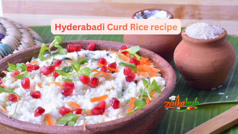 Hyderabadi Curd Rice recipe