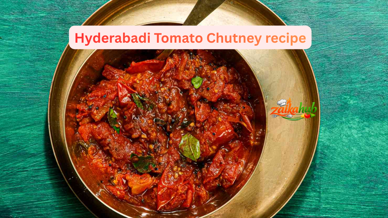 Hyderabadi Tomato Chutney recipe