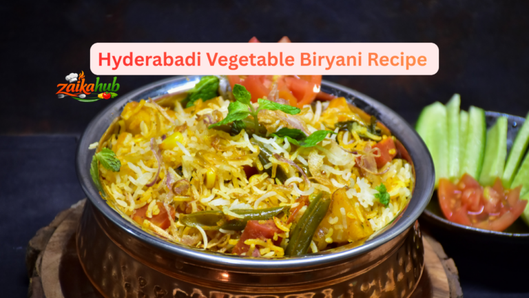 Hyderabadi Vegetable Biryani Recipe 