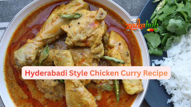 Hyderabadi Style Chicken Curry Recipe