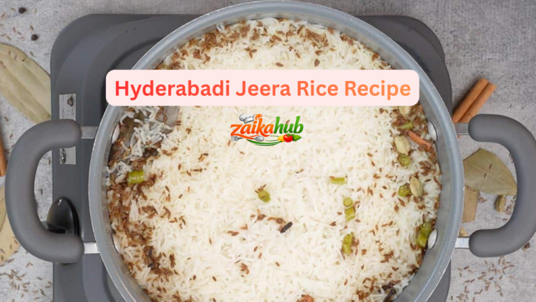 Hyderabadi Jeera Rice Recipe