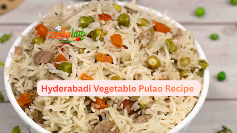 Hyderabadi Vegetable Pulao Recipe 