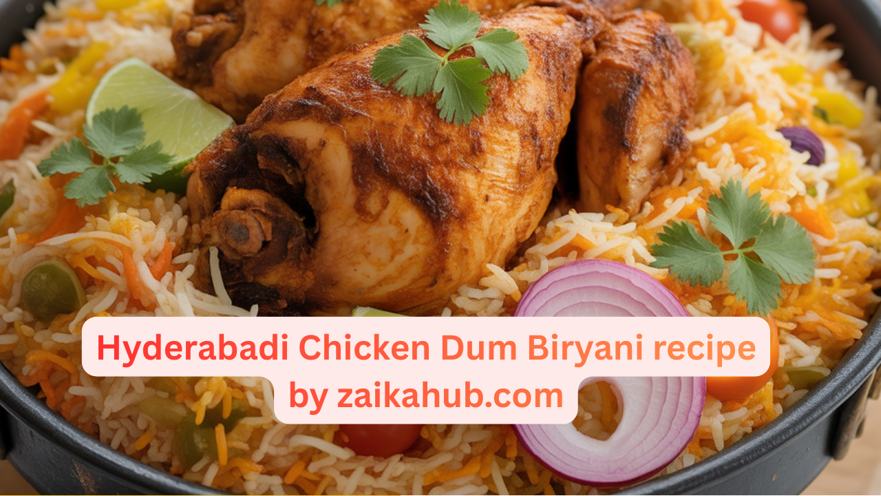 Hyderabadi Chicken Dum Biryani