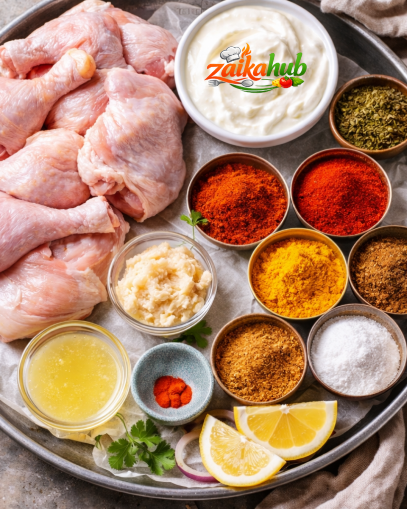 Hyderabadi Chicken Tandoori recipe