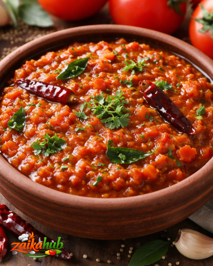 Hyderabadi Tomato Chutney recipe