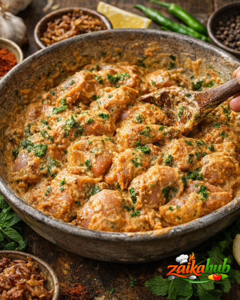 Hyderabadi Chicken Tikka recipe