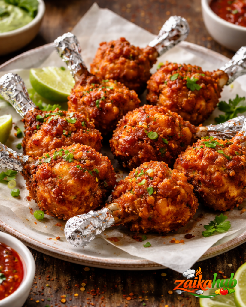 Hyderabadi Chicken Lollipop recipe