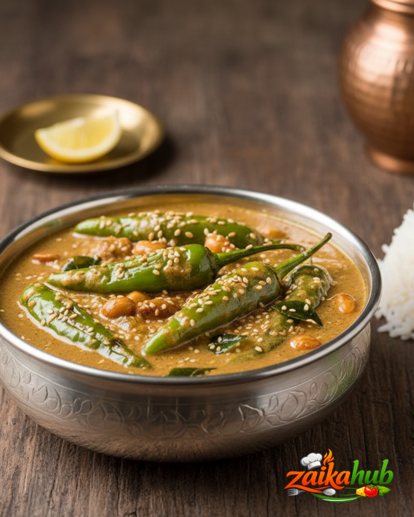 Mirchi ka salan Hyderabadi style recipe
