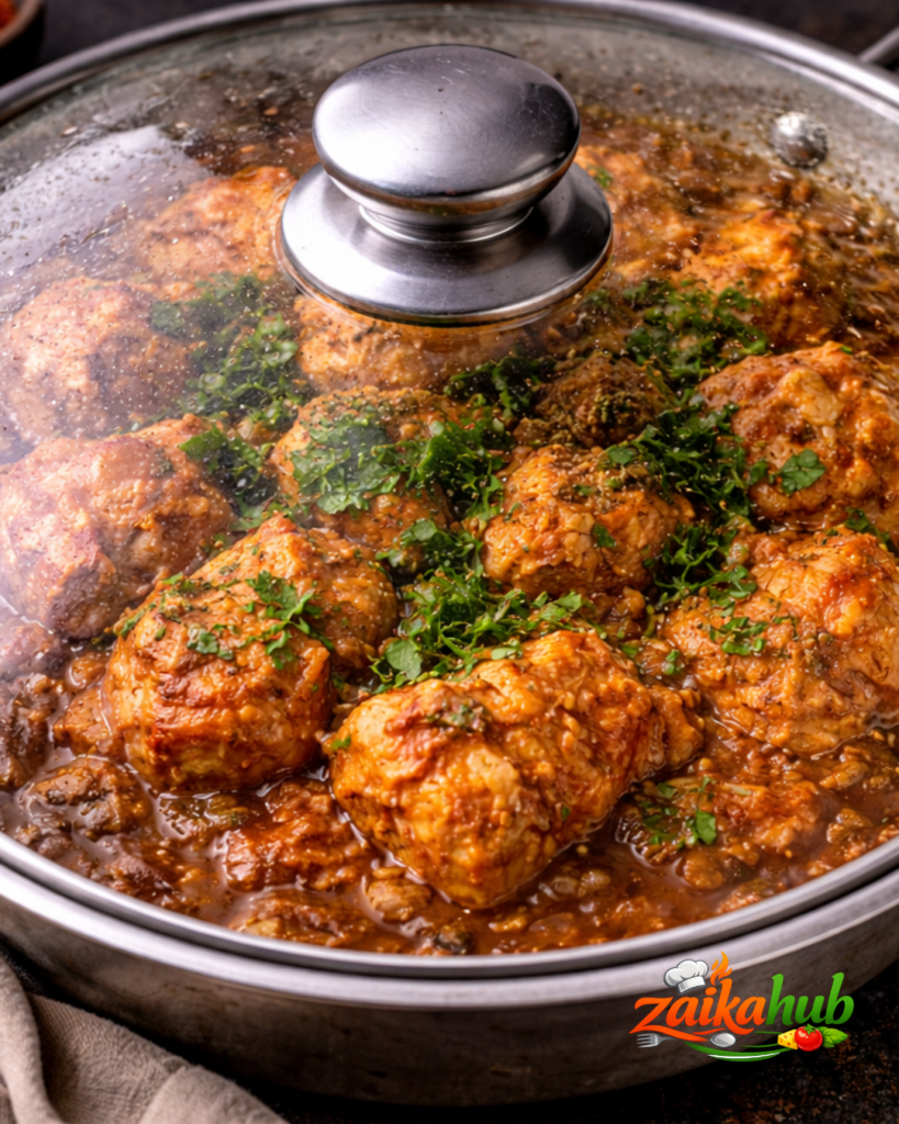 Hyderabadi Dum Ka Gosht Mutton recipe 