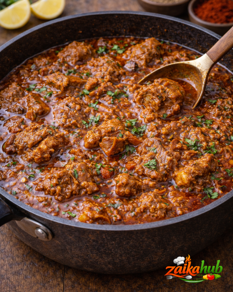 Hyderabadi  Rogan Josh Mutton recipe 