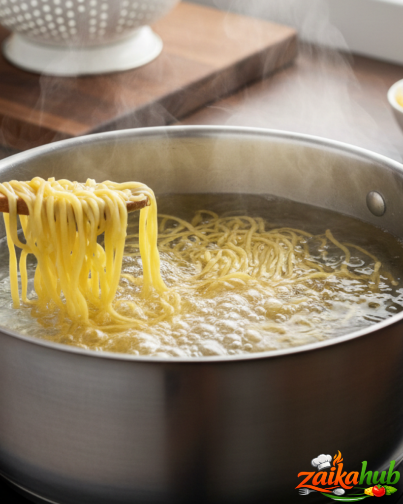 Hyderabadi Chicken Noodles Recipe